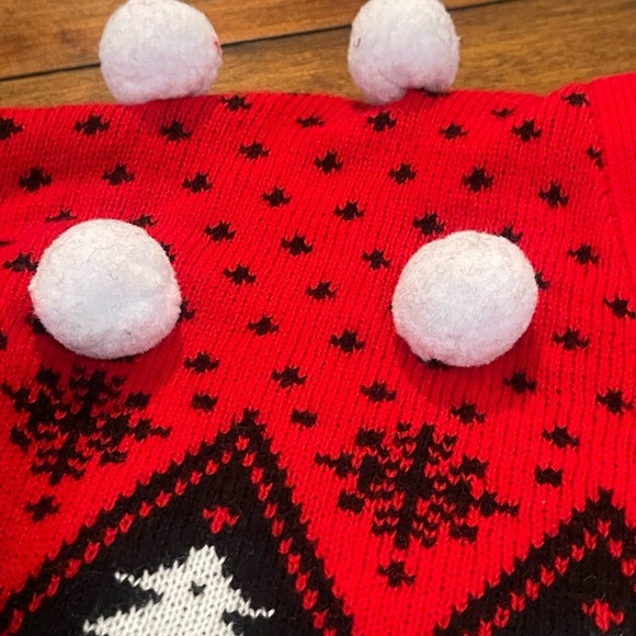 Coca Cola Coke Christmas Holiday Cardigan Ugly Christmas Sweater sz M Xmas party - Picture 9 of 16